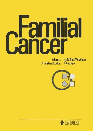 Imagen de archivo de Familial Cancer a la venta por Zubal-Books, Since 1961