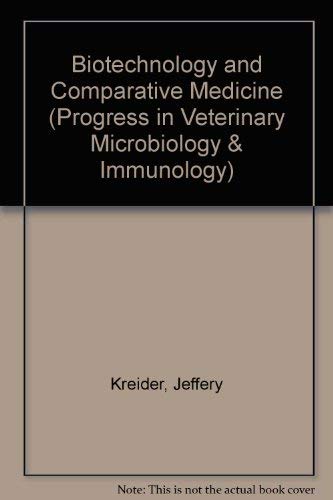 Beispielbild fr Progress in Veterinary Microbiology and Immunology / Biotechnology and Comparative Medicine zum Verkauf von Buchpark