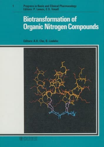 Beispielbild fr Progress in Basic and Clinical Pharmacology / Biotransformation of Organic Nitrogen Compounds: BD 1 zum Verkauf von NEPO UG