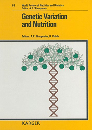 Imagen de archivo de Genetic Variation and Nutrition: 1st International Conference, Washington, June 1989: Proceedings (World Review of Nutrition and Dietetics, Vol. 63) a la venta por GT Desirable books