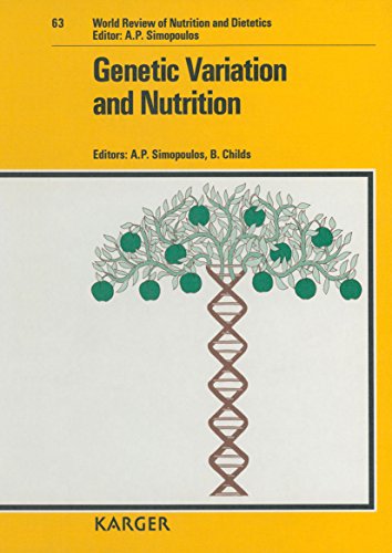 Stock image for Genetic Variation and Nutrition: 1st International Conference, Washington, June 1989: Proceedings (World Review of Nutrition and Dietetics, Vol. 63) for sale by GT Desirable books