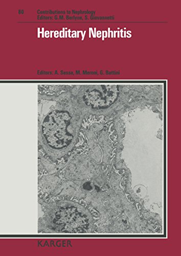 Beispielbild fr Hereditary Nephritis: International Meeting on Recent Advances in Hereditary Nephritis, July 1, 1989 zum Verkauf von Ammareal