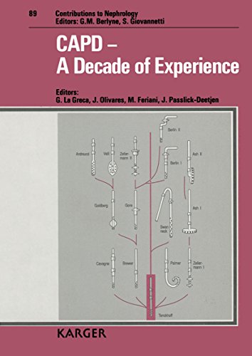 9783805553070: Capd-A Decade of Experience: 2nd European Syposium on Peritoneal Dialysis, Alicante, May 1989