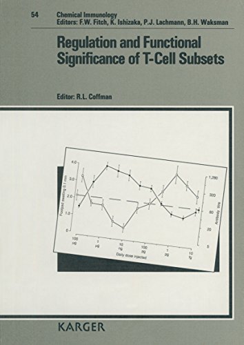 Imagen de archivo de Regulation and Functional Significance of T-Cell Subsets (Chemical Immunology and Allergy, v. 54) a la venta por The Book Exchange