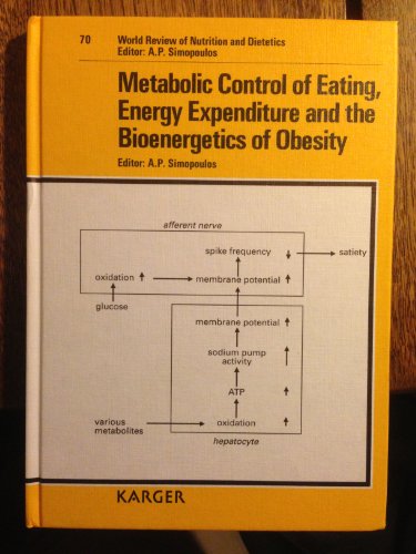 Stock image for Metabolic Control of Eating, Energy Expenditure and the Bioenergetics of Obesity (World Review of Nutrition and Dietetics, Vol. 70) for sale by GT Desirable books