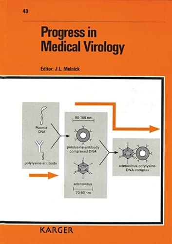 Imagen de archivo de Progress in Medical Virology, Volume 40 a la venta por Tiber Books