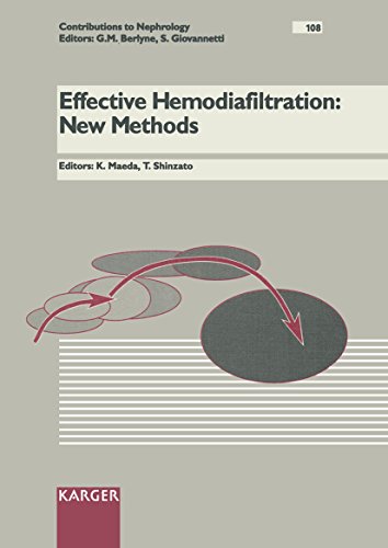 Beispielbild fr Effective Hemodiafiltration: New Methods zum Verkauf von Ammareal