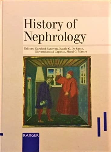 Stock image for History of Nephrology for sale by LibroUsado CA