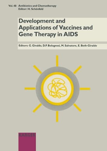 Stock image for Development And Applications of Vaccines And Gene Therapy in AIDS (Antibiotics and Chemotherapy 48) for sale by Zubal-Books, Since 1961