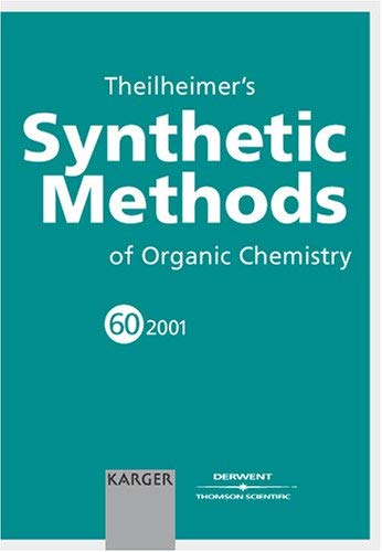 Stock image for Theilheimer's Synthetic Methods of Organic Chemistry for sale by Better World Books