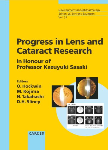 9783805573672: Progress in Lens and Cataract Research: In Honour of Professor Kazuyuki Sasaki: 35