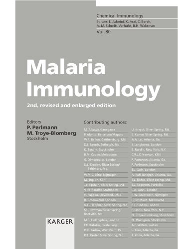 Beispielbild fr Malaria Immunology (Chemical Immunology) zum Verkauf von Wonder Book