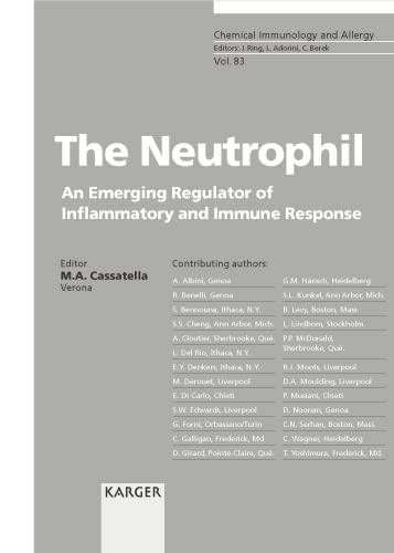 Stock image for Chemical Immunology: Vol. 83 : The Neutrophil: An Emerging Regulator of Inflammatory and Immune Response for sale by The Book Exchange