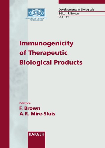 Stock image for Immunogenicity of Therapeutic Biological Products National Institutes of Health, Bethesda, MD, USA, Oct. 31st-Nov. 2nd 2001 for sale by Boards & Wraps