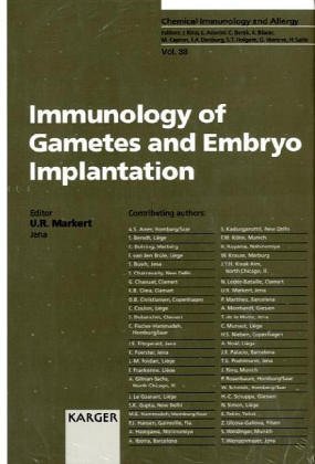 Beispielbild fr Immunology of Pregnancy: "Chemical Immunology and Allergy", Volume 89. zum Verkauf von medimops