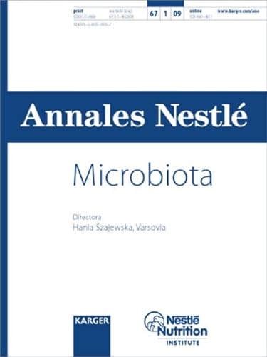 9783805590952: Microbiota: Special Issue : Annales Nestle 2009