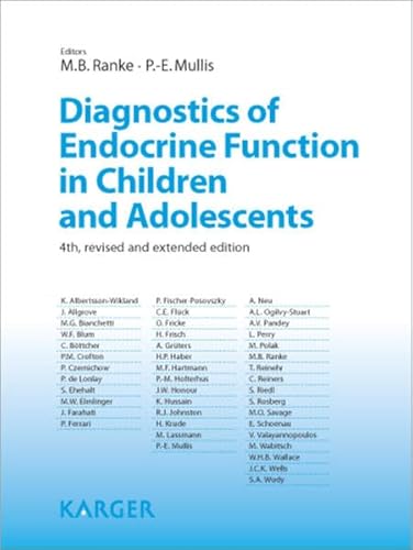 Diagnostics of Endocrine Function in Children and Adolescents - Ranke M B Ed