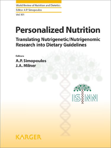 Immagine stock per Personalized Nutrition: Translating Nutrigenetic/Nutrigenomic Research into Dietary Guidelines