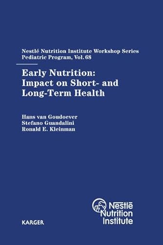 9783805597456: Early Nutrition: Impact on Short-and Long-Term Health