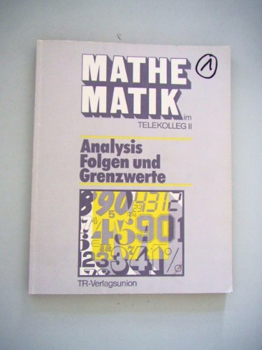 9783805817158: Telekolleg II Mathematik, Analysis, Folgen und Grenzwerte