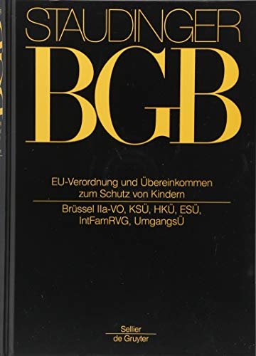 Beispielbild fr Vorbem A-h Zu Art 19 Egbgb: Internationale Abkommen Und Eu-verordnungen Zum Kindschaftsrecht: Vol 1 zum Verkauf von Revaluation Books