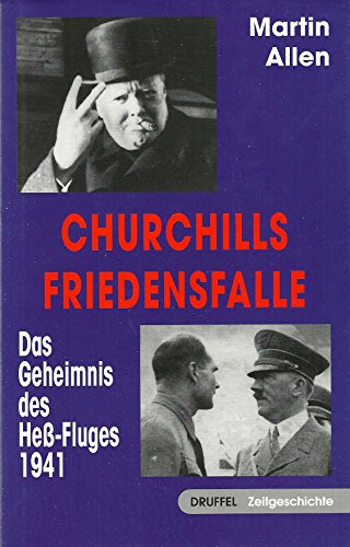 Stock image for Churchills Friedensfalle: Das Geheimnis des Hess- Fluges [Gebundene Ausgabe] Martin Allen (Autor) Wer seinem Geschichtswissen aus der Schule anhngt, wer "Tagesschau" und "heute" glaubt, wer sich politisch korrekt verhlt, der sollte UNBEDINGT die Finger von diesem Buch lassen. Es brche eine Welt fr ihn zusammen. Haben Sie Mut. Ich habe mir das Buch geleistet. Kein Euro ist zuviel ausgegeben. Nur einen Rat gebe ich dem potentiellen Kufer: Verleihen Sie das Buch niemals! Sie werden es garantiert nicht wieder sehen. In diesem Buch werden Hintergrnde der geschichtlichen Ereignisse in jenen Jahren tiefgrndig dargelegt. Es erweitert jedenfalls den geistigen Horizont zu diesem Kapitel in einer Form die uns bisher verborgen gehalten wurde. Das vorliegende Buch ist die deutsche bersetzung von  The Hitler-Hess Deception", das im Jahre 2003 bei Harper Collins erschienen ist. Auch in Deutschland werden sich noch Leser daran erinnern, dass Rudolf He, der seinerzeitige Stellvertreter des Fh for sale by BUCHSERVICE / ANTIQUARIAT Lars Lutzer