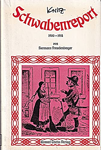 Beispielbild fr Schwabenreport : 1900-1914. zum Verkauf von medimops