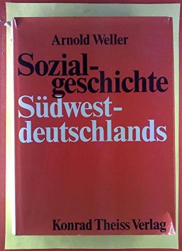 9783806201970: Sozialgeschichte Sdwestdeutschlands. Unter besonderer Bercksichtigung der sozialen und karitativen Arbeit vom spten Mittelalter bis zur Gegenwart