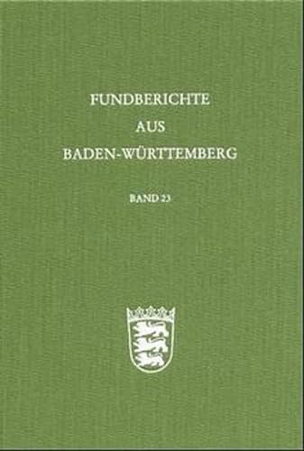 Stock image for Fundberichte aus Baden-Wrttemberg - Band 23 for sale by ACADEMIA Antiquariat an der Universitt