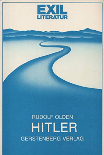 Imagen de archivo de Exilliteratur, Band 12: Hitler a la venta por medimops