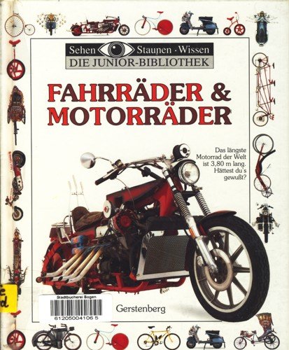 Stock image for Fahrrder & Motorrder for sale by Versandantiquariat Felix Mcke