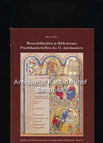 9783806785951: Monatsbildzyklen in Hildesheimer Prachthandschriften des 13. Jahrhunderts