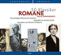 Stock image for 50 Klassiker. Romane des 20. Jahrhunderts. 3 CDs: Die wichtigsten Romane der Moderne for sale by medimops