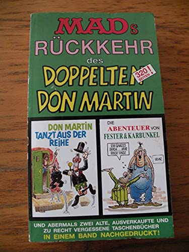 Beispielbild fr Mads Rckkehr des doppelten Don Martin zum Verkauf von medimops