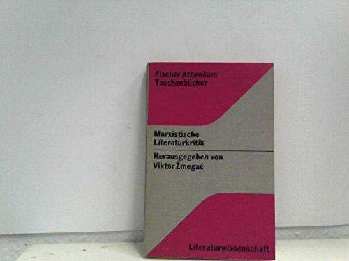 Stock image for Marxistische Literaturkritik for sale by Der Ziegelbrenner - Medienversand