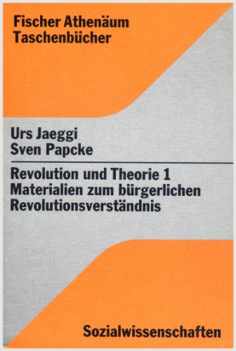 Stock image for Revolution und Theorie 1: Materialien zum brgerlichen Revolutionsverstndnis (Sozialwissenschaften) for sale by medimops