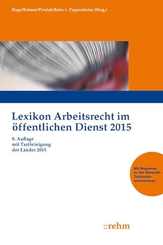 9783807308203: Lexikon Arbeitsrecht im ffentlichen Dienst 2015