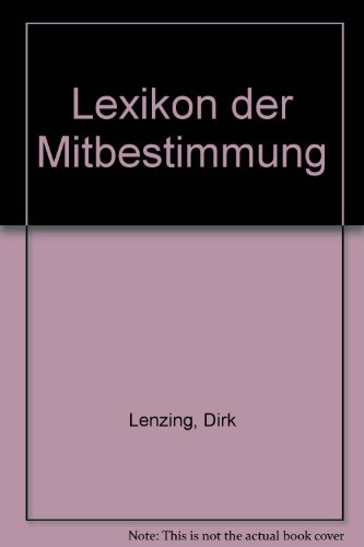 9783807318554: Lexikon der Mitbestimmung, m. CD-ROM
