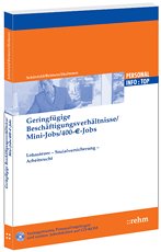 9783807321608: Geringfgige Beschftigungsverhltnisse/ Mini-Jobs / 400--Jobs