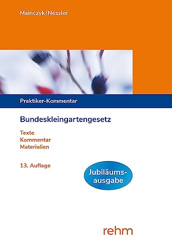 Stock image for Bundeskleingartengesetz for sale by GreatBookPrices