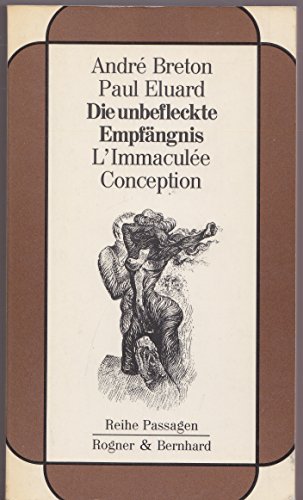 9783807700069: Die unbefleckte Empfngnis. L'Immaculee Conception. Franzsisch / Deutsch