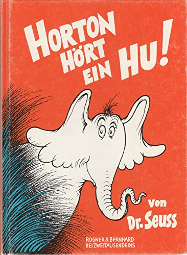 9783807701363: Horton hrt ein Hu!