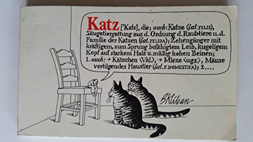 Stock image for Katz die Katze for sale by Antiquariat Armebooks