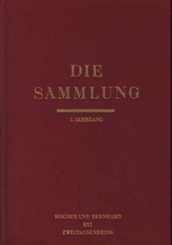 Die Sammlung - Literarische Monatsschrift / Klaus Mann