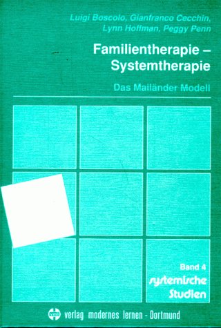 9783808002308: Familientherapie- Systemtherapie. Das Mailnder Modell. Theorie, Praxis und Konversationen. ( = Systemische Studien, 4) .