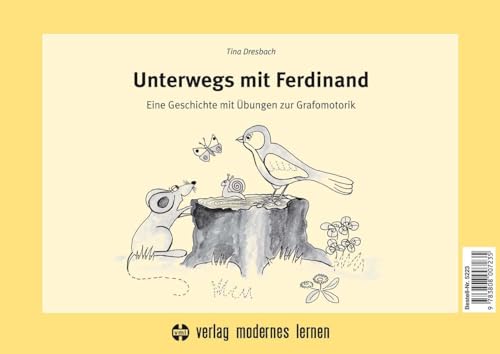 9783808007235: Unterwegs mit Ferdinand: Eine Geschichte mit bungen zur Grafomotorik