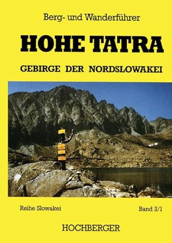 9783808320372: Hohe Tatra. Gebirge der Nordslowakei, 4 Bde.