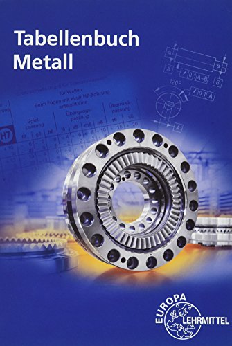 9783808516782: Tabellenbuch Metall: ohne Formelsammlung