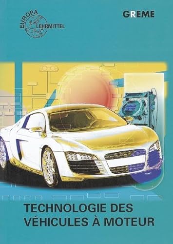 9783808522219: Technologie des vhicules  moteur