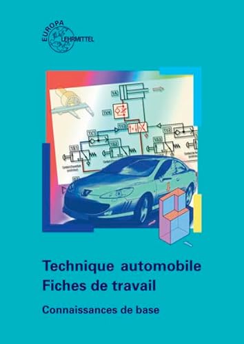 9783808523513: Technique automobile - fiches de travail - Connaissances de base